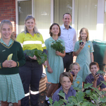 Collie schools working to enhance habitats